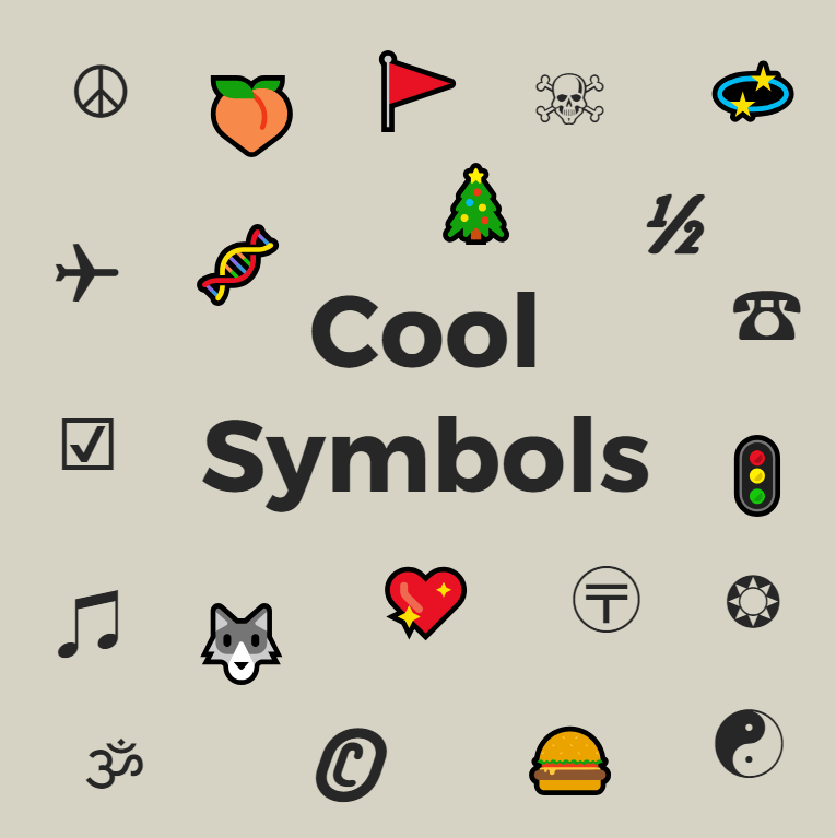 cool symbols image